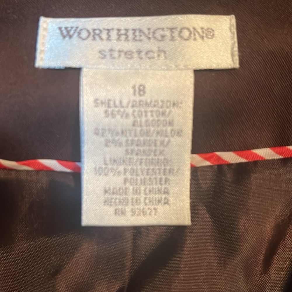 Worthington Brown Skirt Set - Picture 4 of 8